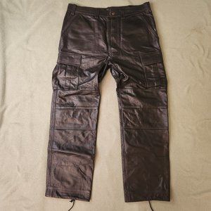 Mr. S Leather Cargo Pants